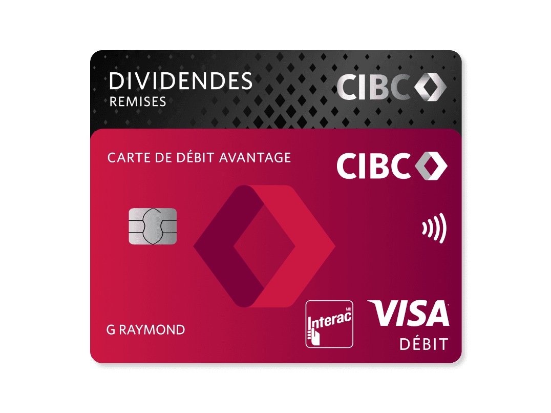 Cartes bancaires CIBC.