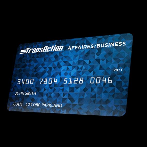 TransAction fleet card.